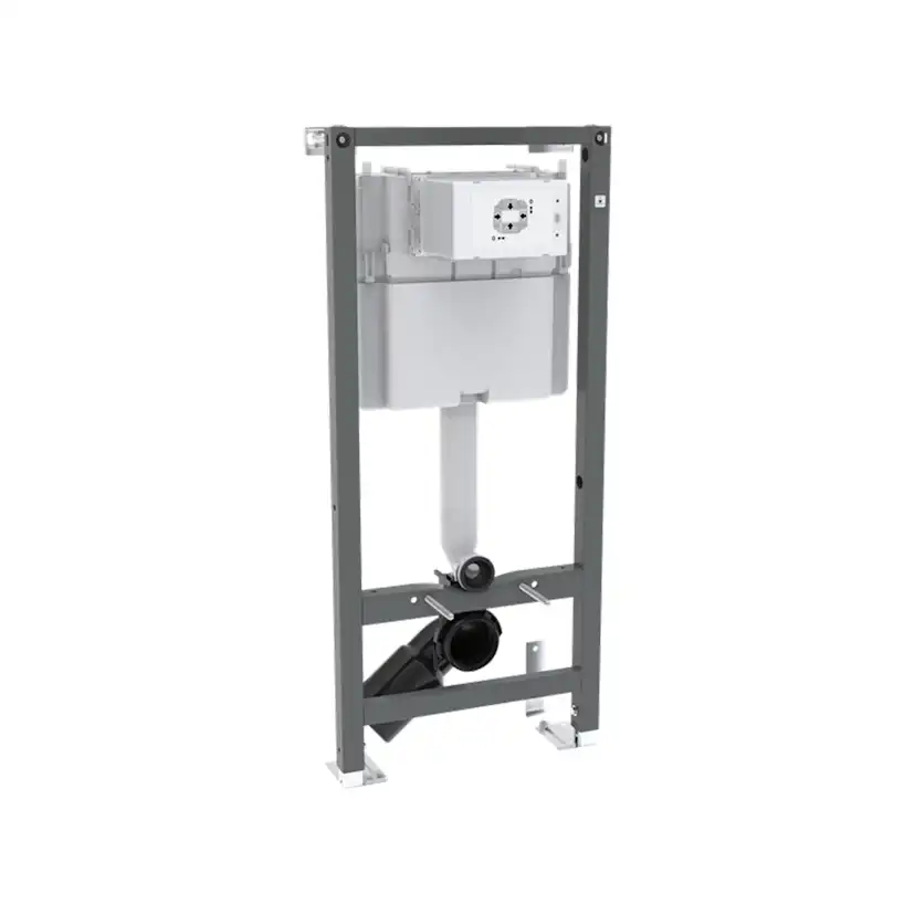 Vägghängd Toalettstol Ifö Sign 6875 Komplett Inbyggnadspaket